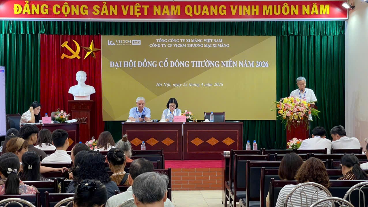 CÔNG TY CỔ PHẦN VICEM THƯƠNG MẠI XI MĂNG ĐẠI HỘI ĐỒNG CỔ ĐÔNG THƯỜNG NIÊN NĂM 2026
